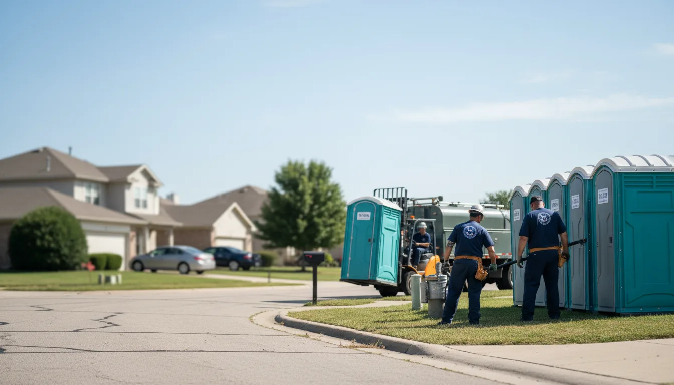 Porta Potty Rental in Leesville, TX near me
